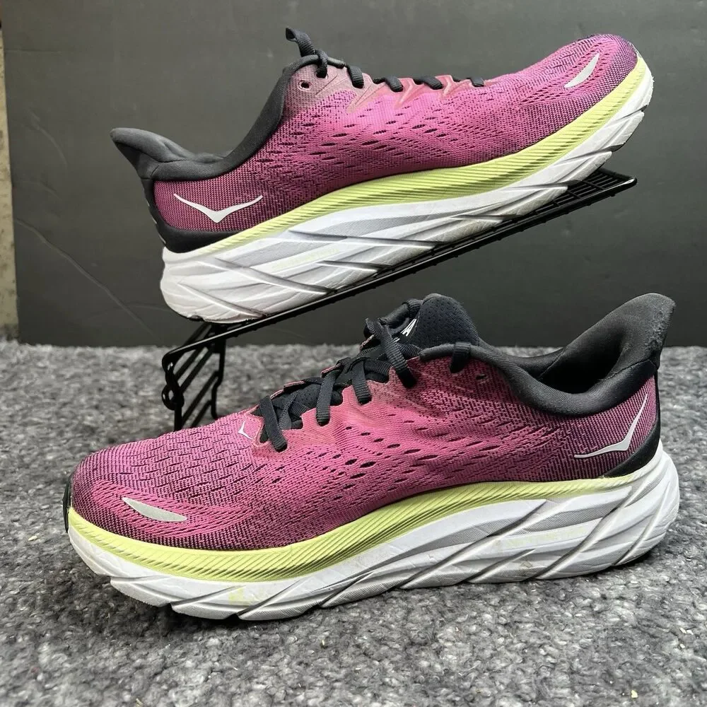 HOKA Clifton 8 Women’s Size 10B Pink Lightweight Running Shoes